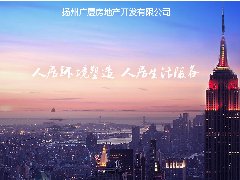 扬州广厦地产网站建设案例